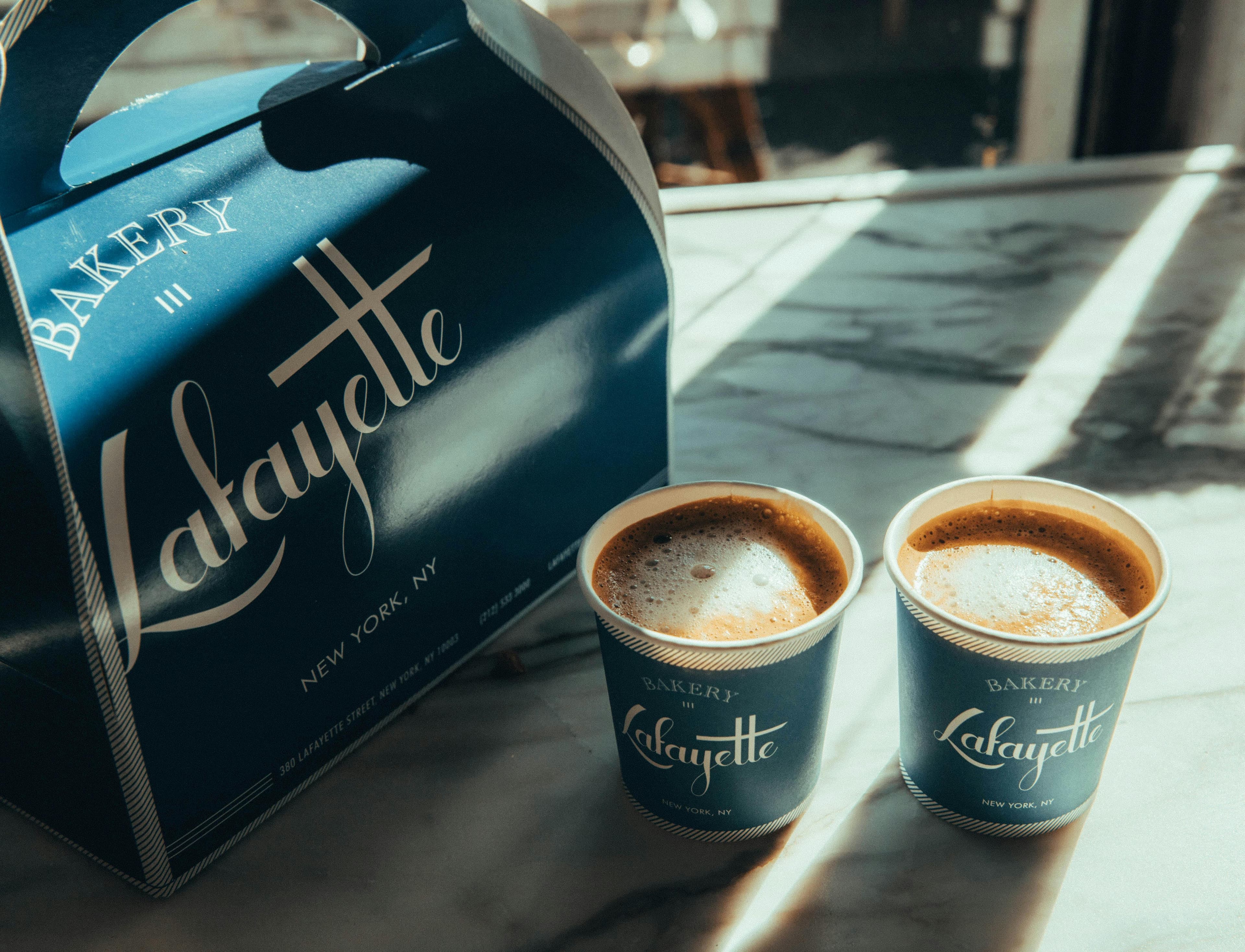 Cozy coffee shop interior